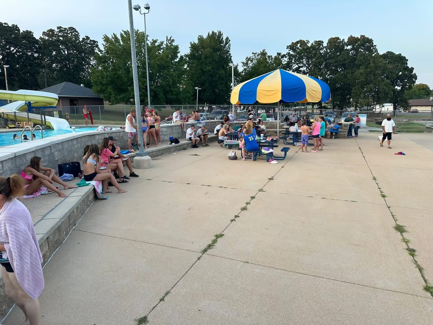 Back-to-school pool party