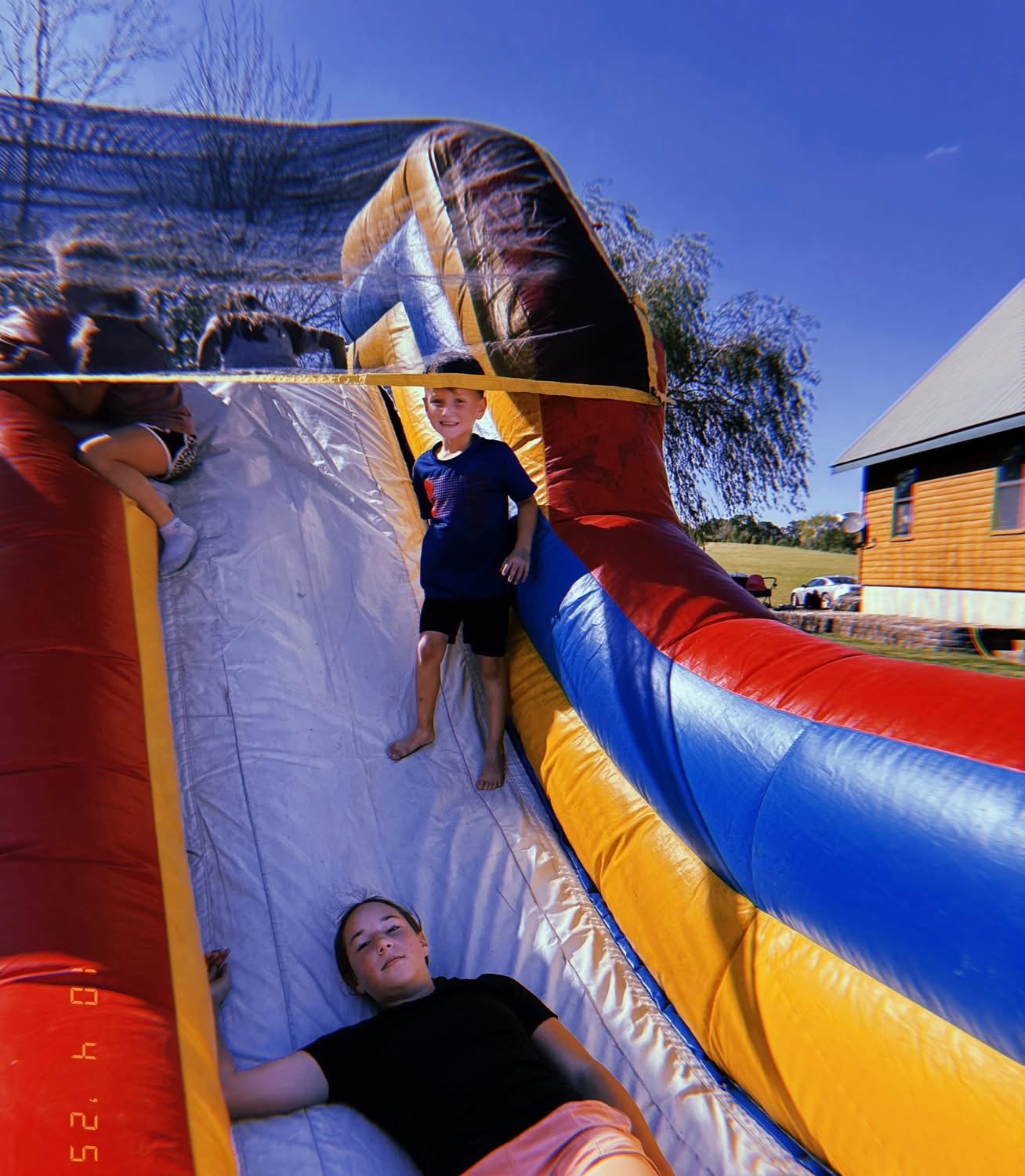 A child enjoying children's church at Faith Chapel